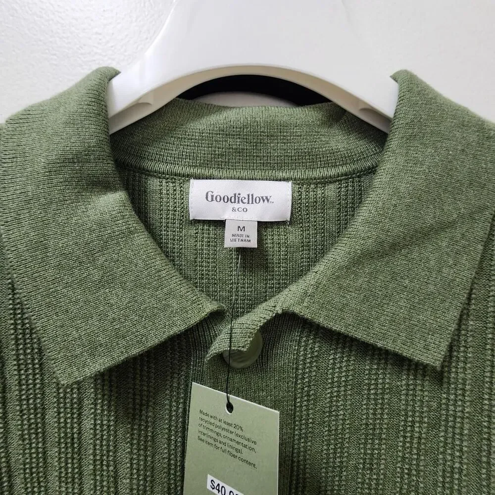 Goodfellow-co Men's Green Cardigan